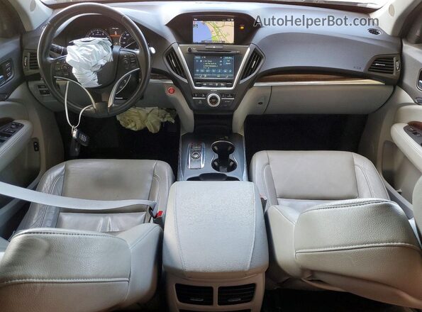 5J8YD3H57JL009093 2018 ACURA MDX Серый Вид панели приборов