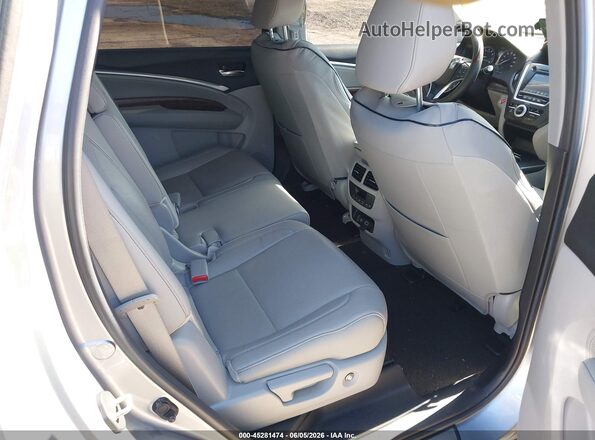 5J8YD3H5XLL012170 2020 ACURA MDX Silver VIN sticker view