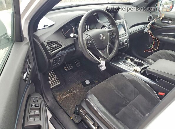 5J8YD4H01LL023536 2020 ACURA MDX White Vista del salpicadero