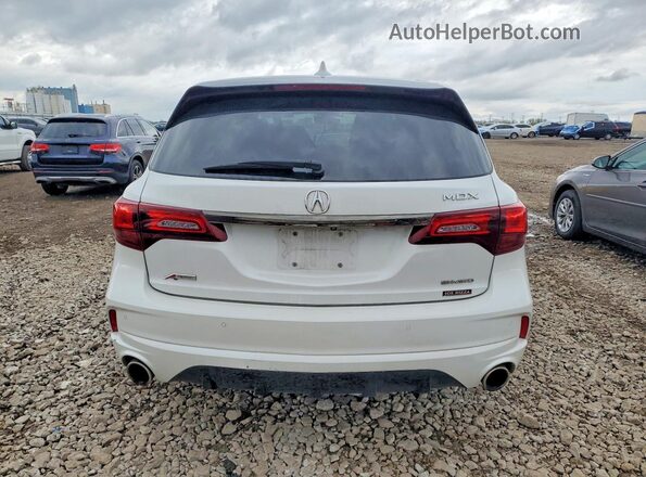 5J8YD4H01LL023536 2020 ACURA MDX White Vista trasera