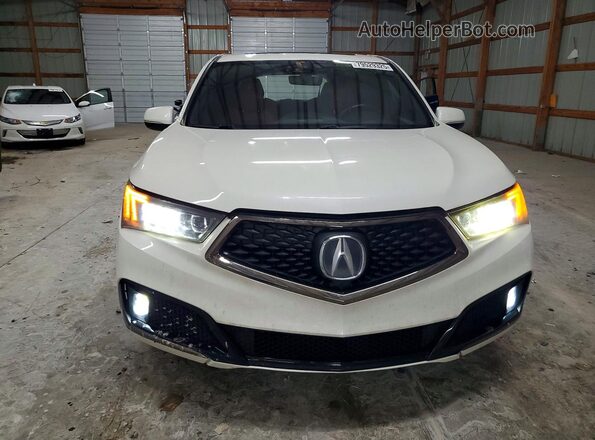 5J8YD4H08KL014928 2019 ACURA MDX White წინა ხედი