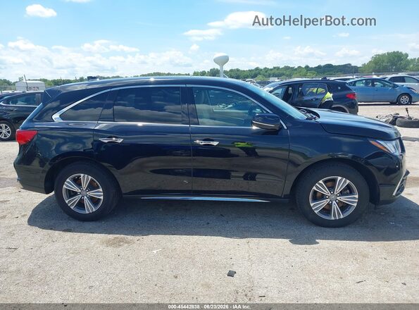 5J8YD4H30LL047143 2020 ACURA MDX Black Rear interior view