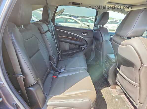 5J8YD4H35KL027288 2019 ACURA MDX Gray Հետևի նստատեղերի տեսք