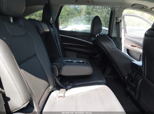 5J8YD4H35LL046022 2020 ACURA MDX Gray VIN sticker view