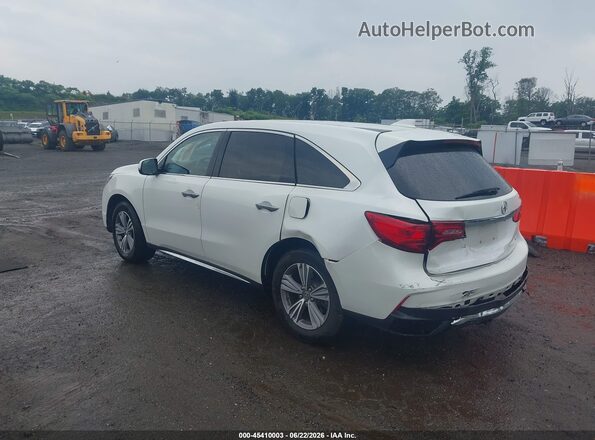 5J8YD4H37LL054431 2020 ACURA MDX White უკანა მარცხენა
