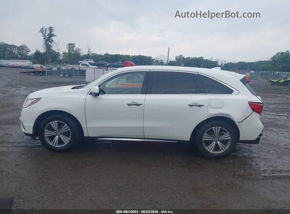 5J8YD4H37LL054431 2020 ACURA MDX White სალონის 360-გრადუსიანი ხედი