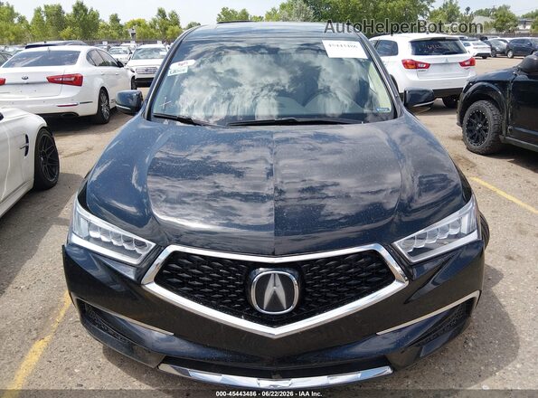 5J8YD4H37LL056258 2020 ACURA MDX Черный Вид задней части салона