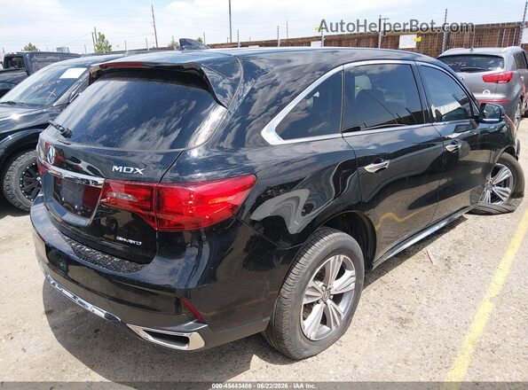 5J8YD4H37LL056258 2020 ACURA MDX Черный Задняя правая четверть