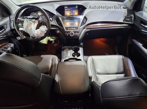 5J8YD4H38LL046502 2020 ACURA MDX White Dashboard view