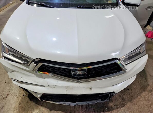 5J8YD4H38LL046502 2020 ACURA MDX White Engine compartment view
