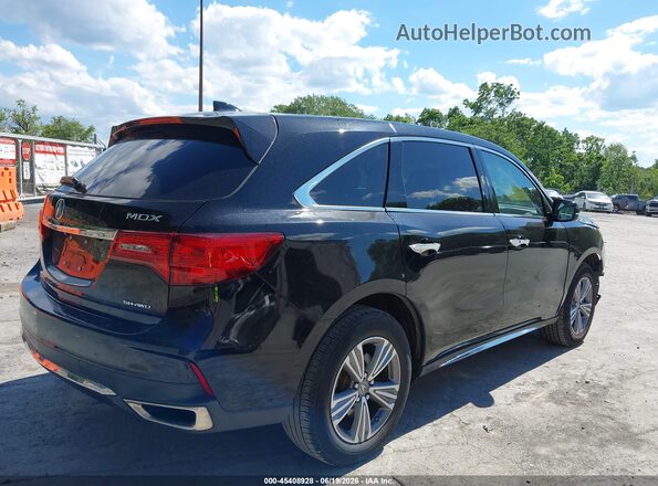 5J8YD4H39LL045360 2020 ACURA MDX Black Հետևի աջ