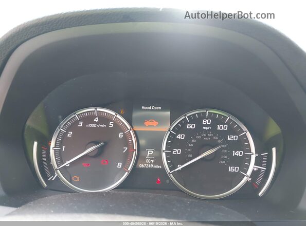 5J8YD4H39LL045360 2020 ACURA MDX Black Հետևի նստատեղերի տեսք