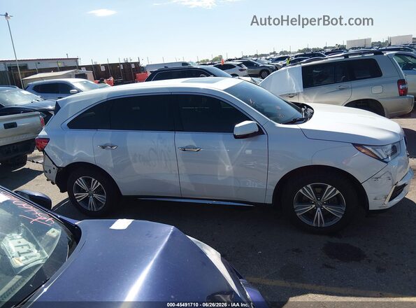 5J8YD4H39LL046492 2020 ACURA MDX White Widok wnętrza 360 stopni
