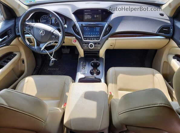 5J8YD4H3XLL040510 2020 ACURA MDX Black Вид панелі приладів