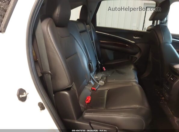 5J8YD4H3XLL044041 2020 ACURA MDX White VIN կոդի պիտակի տեսք