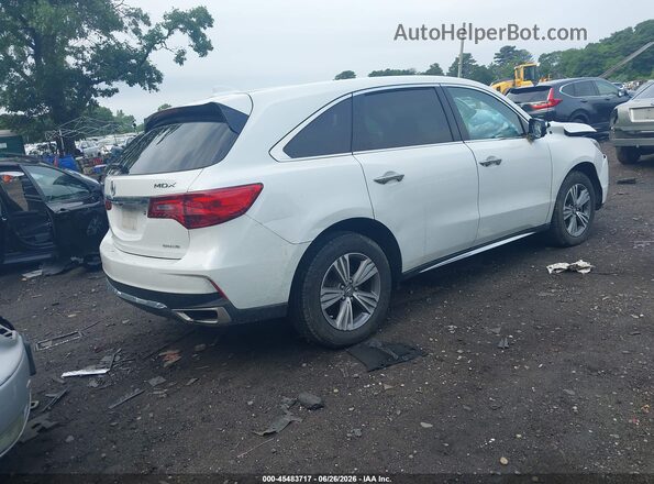 5J8YD4H3XLL047330 2020 ACURA MDX White Trasero derecho
