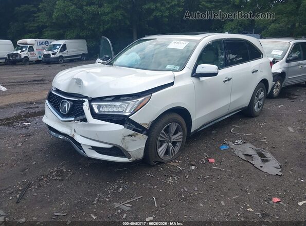 5J8YD4H3XLL047330 2020 ACURA MDX White Vista tres cuartos delantera izquierda