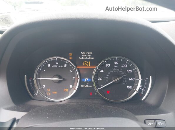 5J8YD4H3XLL047330 2020 ACURA MDX White Vista de los asientos traseros