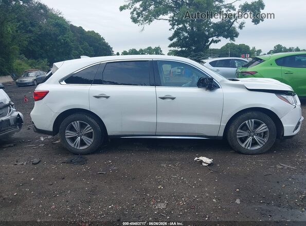 5J8YD4H3XLL047330 2020 ACURA MDX White Vista interior trasera