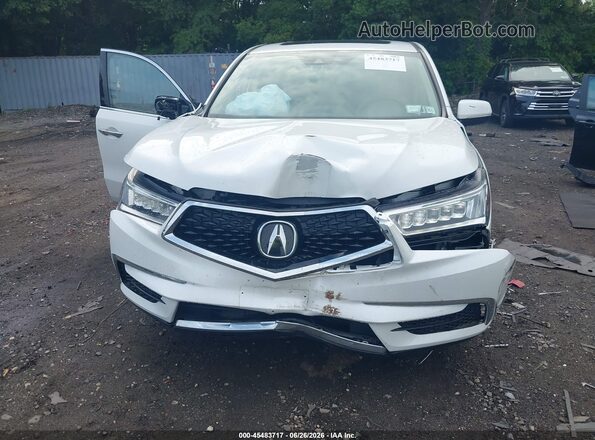 5J8YD4H3XLL047330 2020 ACURA MDX White Vista del cuadro de instrumentos