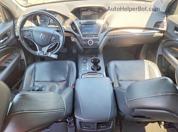 5J8YD4H50LL017965 2020 ACURA MDX Black Вид панелі приладів