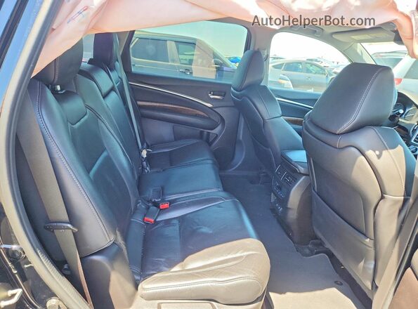 5J8YD4H50LL017965 2020 ACURA MDX Black Вид задньої частини салону