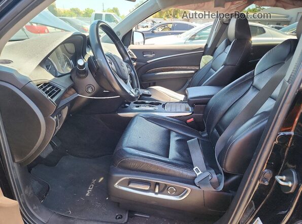 5J8YD4H50LL017965 2020 ACURA MDX Black Вид салону спереду