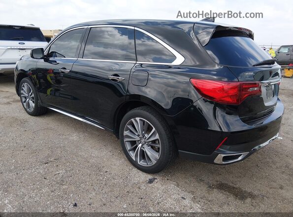 5J8YD4H51JL025487 2018 ACURA MDX Черный Задняя левая четверть