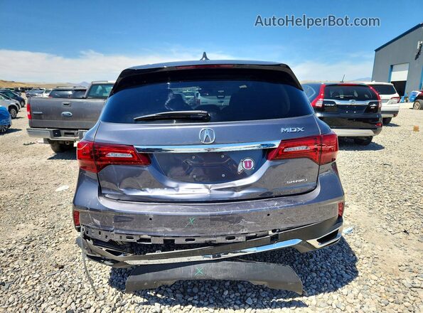 5J8YD4H52LL000021 2020 ACURA MDX Gray Вид ззаду