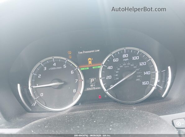 5J8YD4H53LL005244 2020 ACURA MDX Gray Widok tylnych siedzeń
