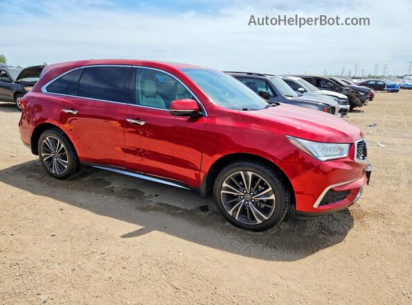 5J8YD4H54LL018505 2020 ACURA MDX Red Front right
