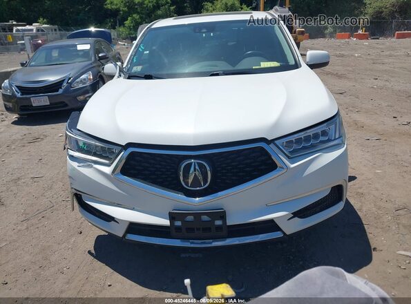 5J8YD4H56LL056284 2020 ACURA MDX White Instrument cluster view