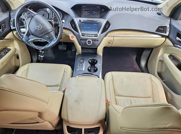 5J8YD4H57LL020703 2020 ACURA MDX White Vista del salpicadero