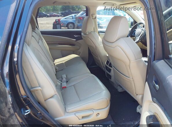 5J8YD4H58KL024581 2019 ACURA MDX Black VIN sticker view