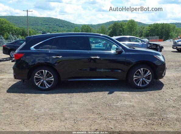 5J8YD4H58KL024581 2019 ACURA MDX Black Rear interior view