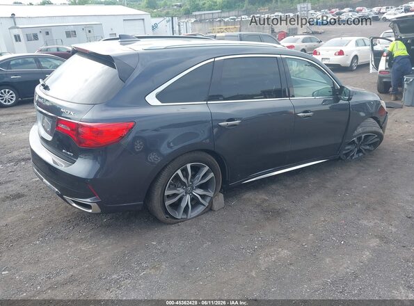 5J8YD4H80LL011187 2020 ACURA MDX Gray Rear right