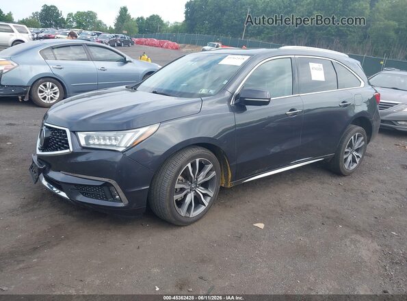 5J8YD4H80LL011187 2020 ACURA MDX Gray Front left