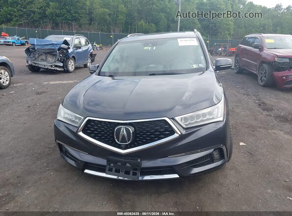 5J8YD4H80LL011187 2020 ACURA MDX Gray Instrument cluster view