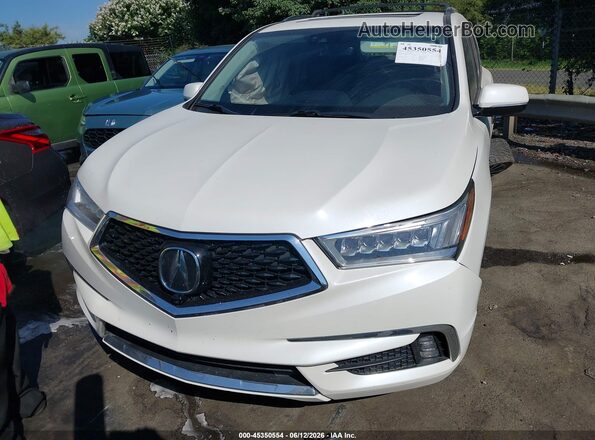5J8YD4H90KL028899 2019 ACURA MDX White Սարքավորումների վահանակի տեսք