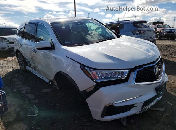 5J8YD7H50KL001944 2019 ACURA MDX White Передня права чверть