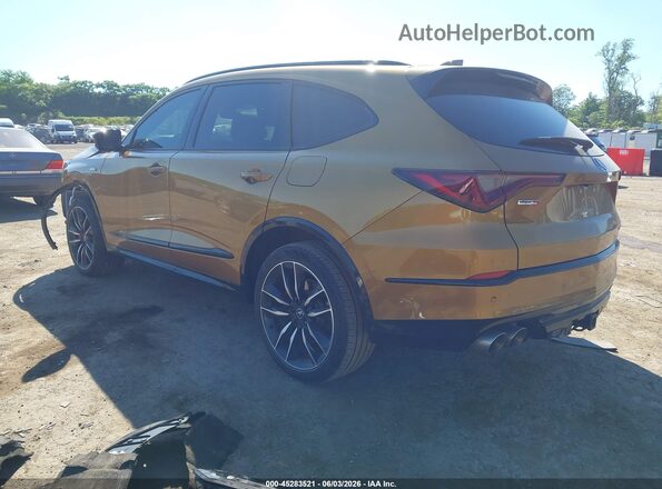 5J8YD8H83NL005166 2022 ACURA MDX Gold Հետևի ձախ
