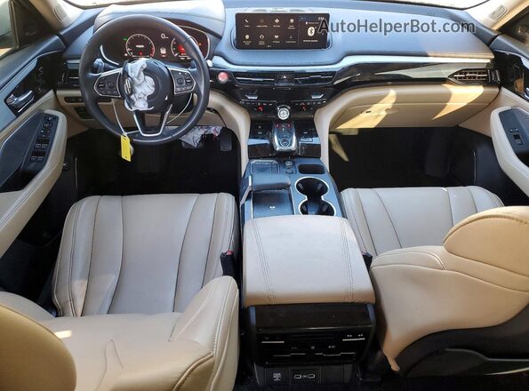5J8YD9H33NL005968 2022 ACURA MDX White Widok deski rozdzielczej