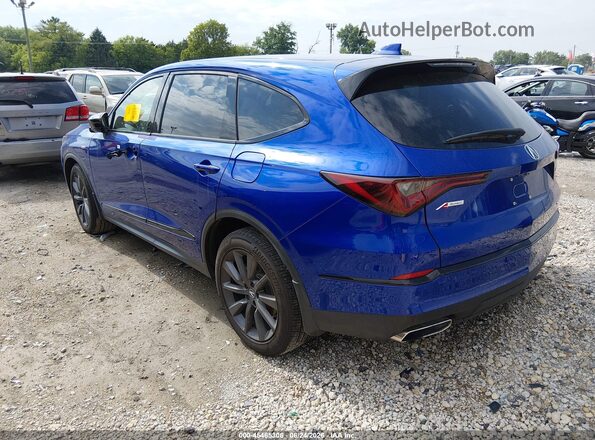 5J8YE1H07SL025317 2025 ACURA MDX Blue Հետևի ձախ