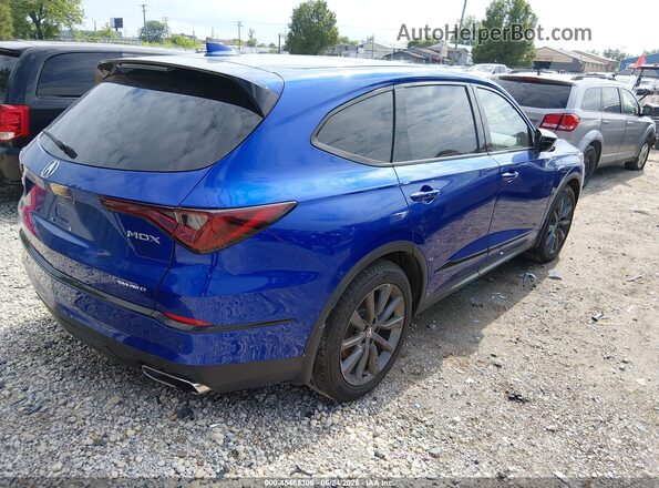 5J8YE1H07SL025317 2025 ACURA MDX Blue Հետևի աջ
