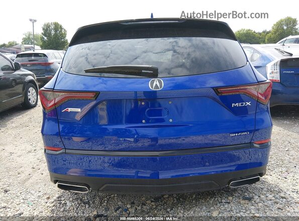 5J8YE1H07SL025317 2025 ACURA MDX Blue 