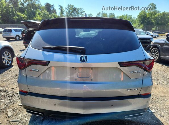5J8YE1H0XPL037887 2023 ACURA MDX Silver უკანა ხედი
