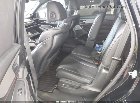 5J8YE1H0XSL011007 2025 ACURA MDX Black Vista de la etiqueta del VIN