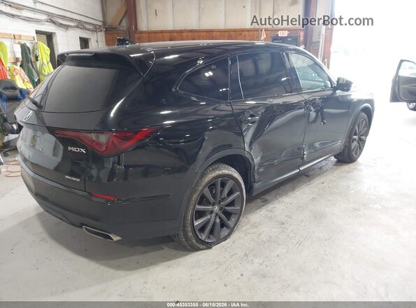 5J8YE1H0XSL011007 2025 ACURA MDX Black Trasero derecho