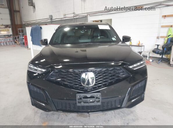 5J8YE1H0XSL011007 2025 ACURA MDX Black Vista del cuadro de instrumentos