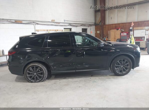5J8YE1H0XSL011007 2025 ACURA MDX Black Vista interior trasera